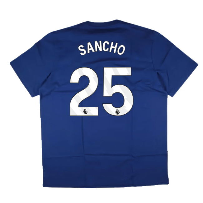 2024-2025 Man Utd Seasonal Tee (Victory Blue) (Sancho 25)
