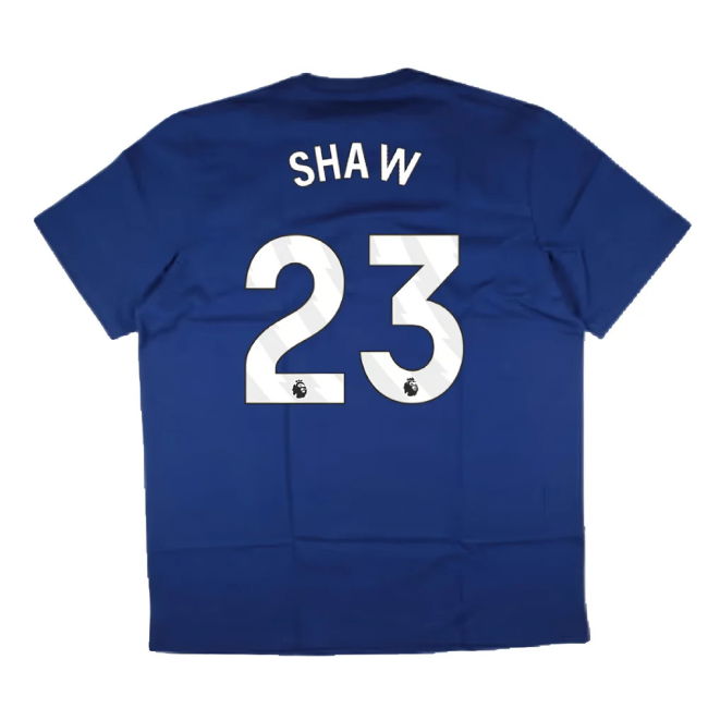 2024-2025 Man Utd Seasonal Tee (Victory Blue) (Shaw 23)