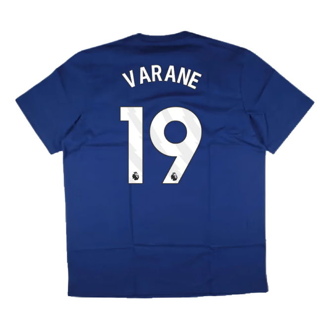 2024-2025 Man Utd Seasonal Tee (Victory Blue) (Varane 19)