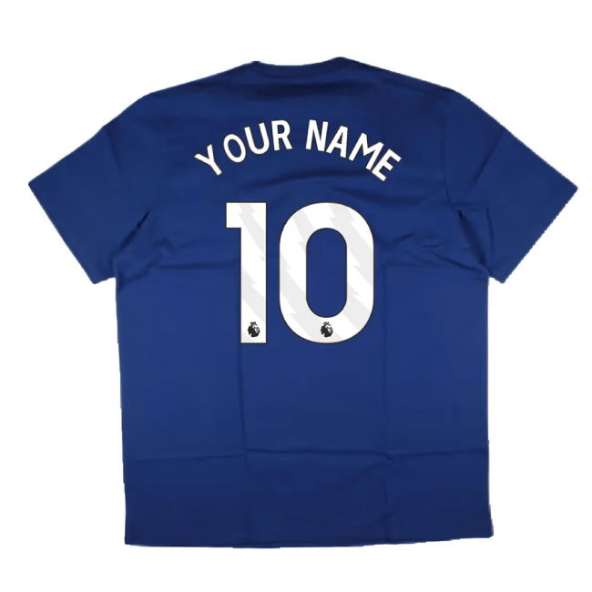 2024-2025 Man Utd Seasonal Tee (Victory Blue) (Your Name)