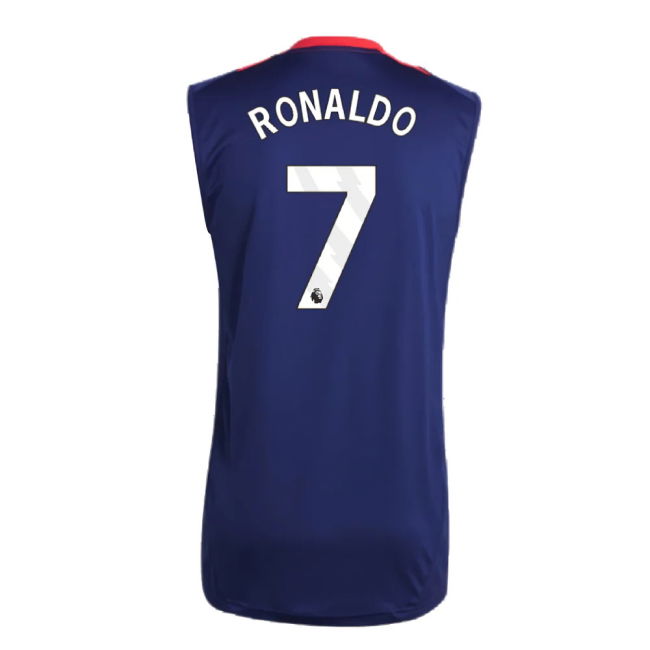 2024-2025 Man Utd Sleeveless Jersey (Night Indigo) (Ronaldo 7)