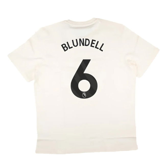 2024-2025 Man Utd SZN Graphic Tee (Cream White) (Blundell 6)