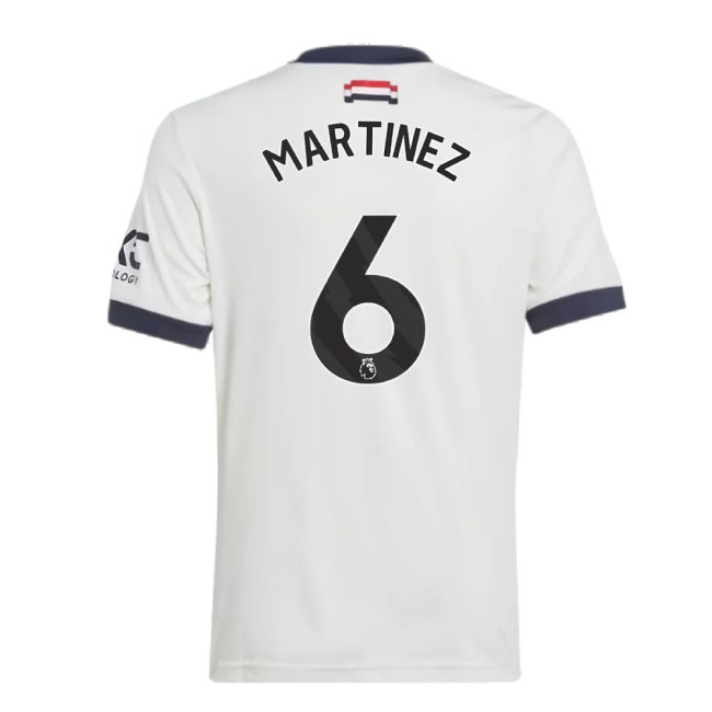 2024-2025 Man Utd Third Shirt (Kids) (Martinez 6)
