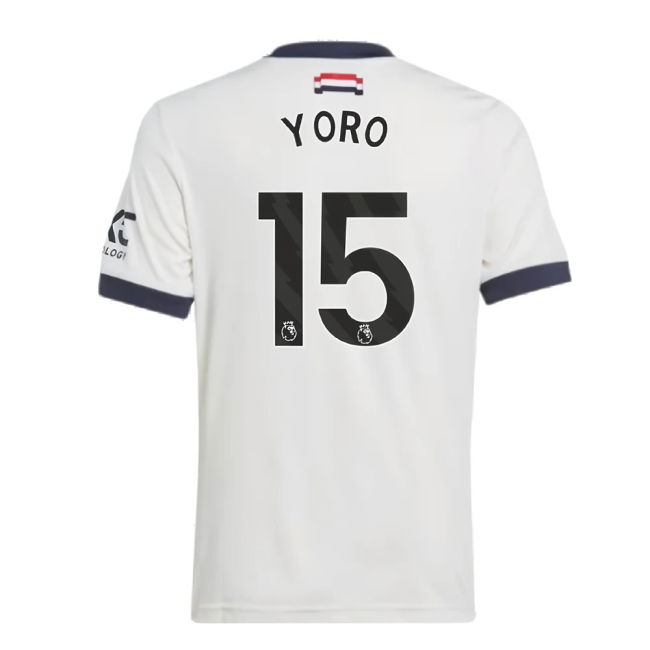 2024-2025 Man Utd Third Shirt (Kids) (Yoro 15)