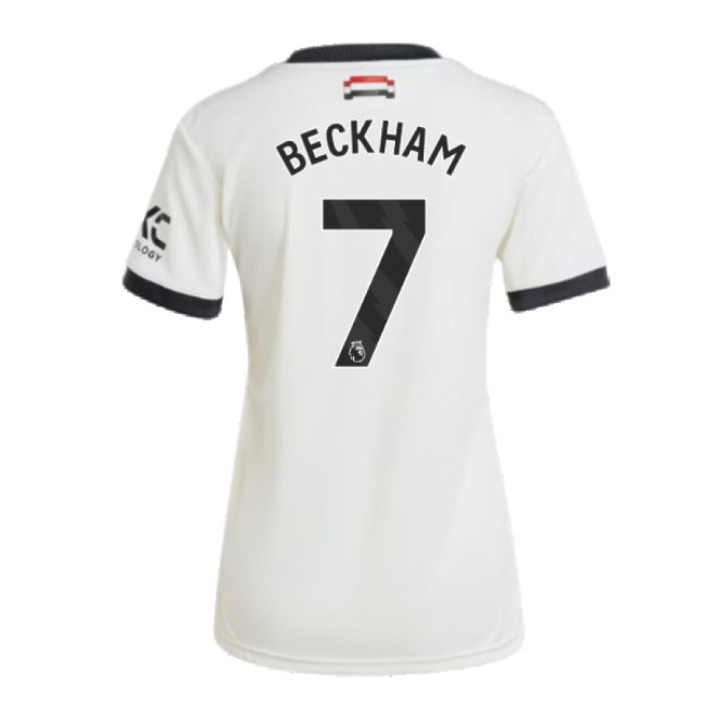 2024-2025 Man Utd Third Shirt (Womens) (Beckham 7)