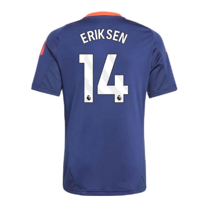 2024-2025 Man Utd Training Jersey (Night Indigo) - Kids (Eriksen 14)