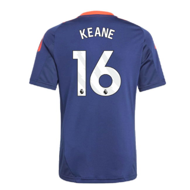 2024-2025 Man Utd Training Jersey (Night Indigo) - Kids (Keane 16)