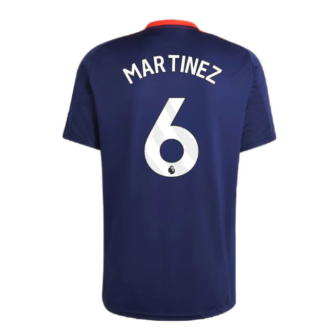 2024-2025 Man Utd Training Jersey (Night Indigo) (Martinez 6)