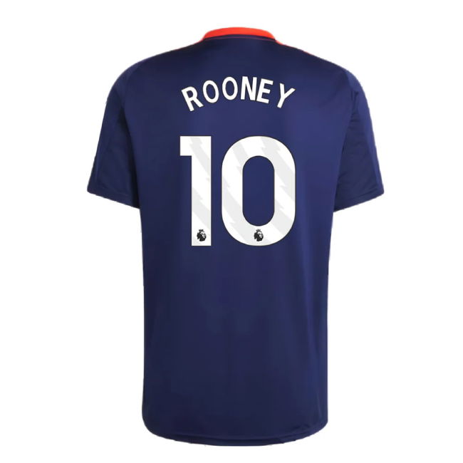2024-2025 Man Utd Training Jersey (Night Indigo) (Rooney 10)