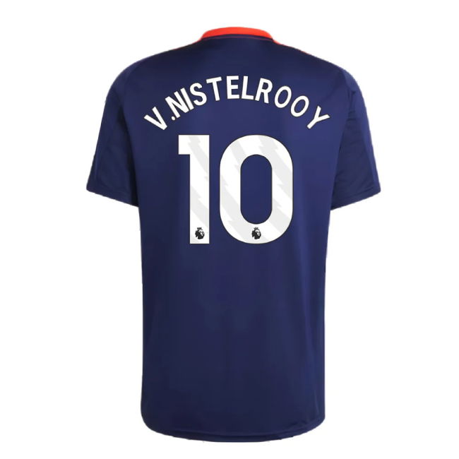 2024-2025 Man Utd Training Jersey (Night Indigo) (V.Nistelrooy 10)