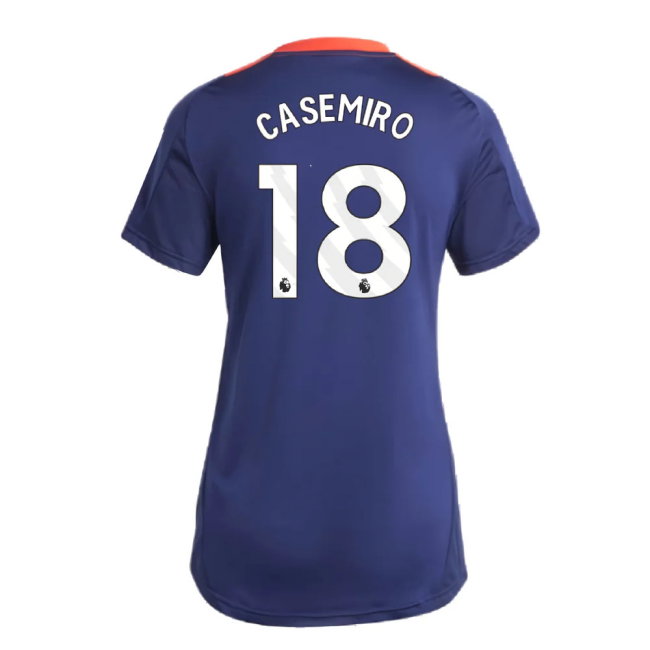 2024-2025 Man Utd Training Jersey (Night Indigo) - Womens (Casemiro 18)