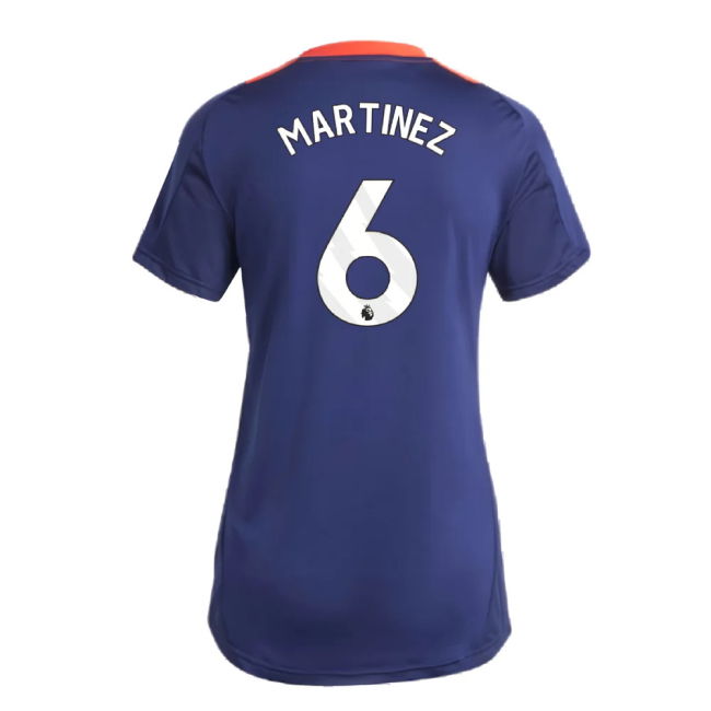 2024-2025 Man Utd Training Jersey (Night Indigo) - Womens (Martinez 6)