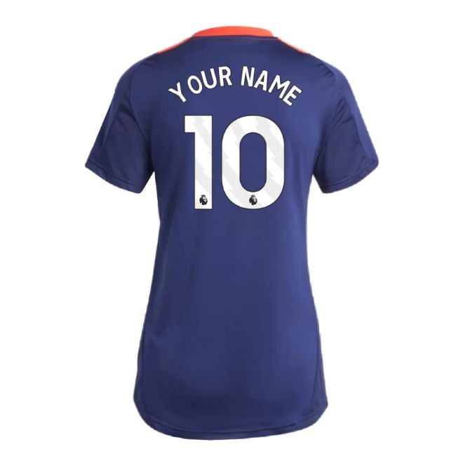 2024-2025 Man Utd Training Jersey (Night Indigo) - Womens (Your Name)