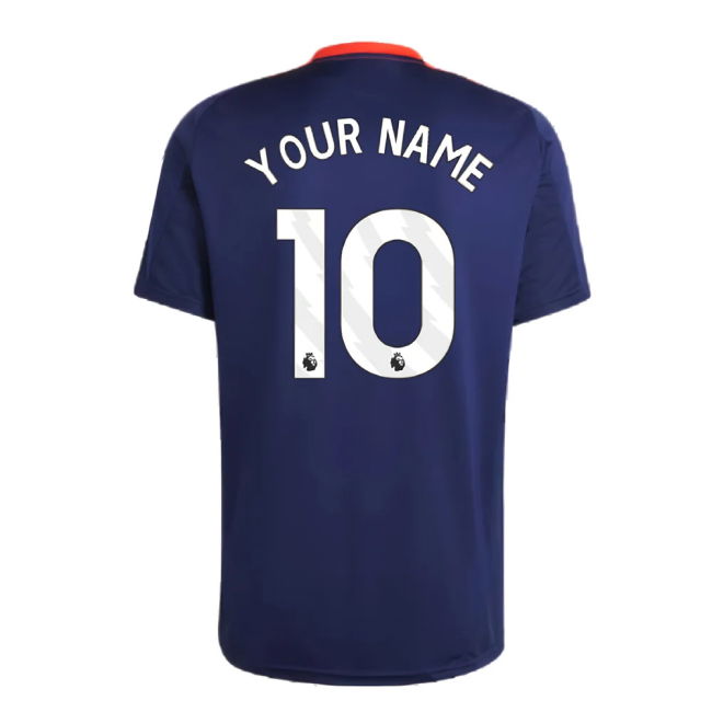 2024-2025 Man Utd Training Jersey (Night Indigo) (Your Name)