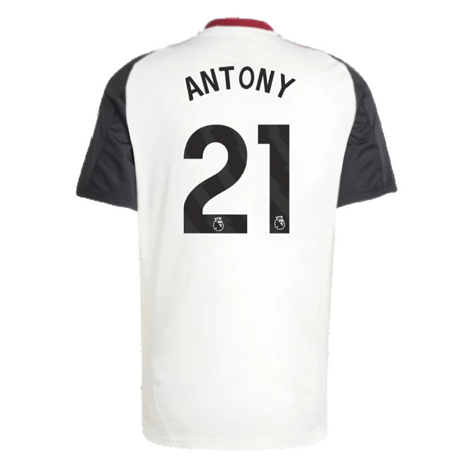 2024-2025 Man Utd Training Jersey (Off White) (Antony 21)