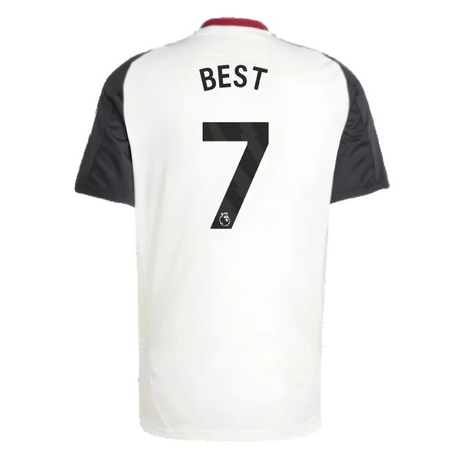 2024-2025 Man Utd Training Jersey (Off White) (Best 7)