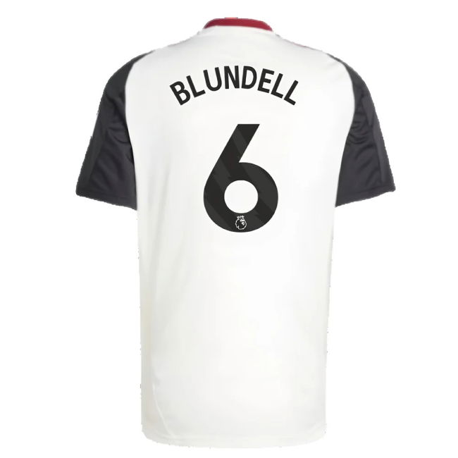 2024-2025 Man Utd Training Jersey (Off White) (Blundell 6)