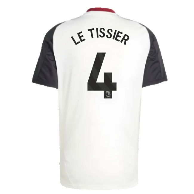 2024-2025 Man Utd Training Jersey (Off White) (Le Tissier 4)