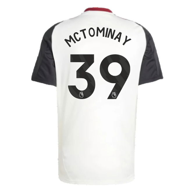 2024-2025 Man Utd Training Jersey (Off White) (McTominay 39)