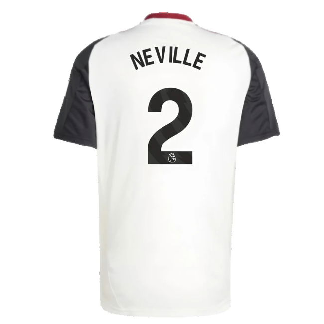 2024-2025 Man Utd Training Jersey (Off White) (Neville 2)