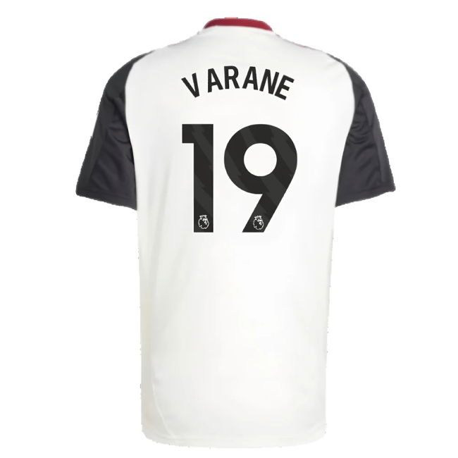 2024-2025 Man Utd Training Jersey (Off White) (Varane 19)