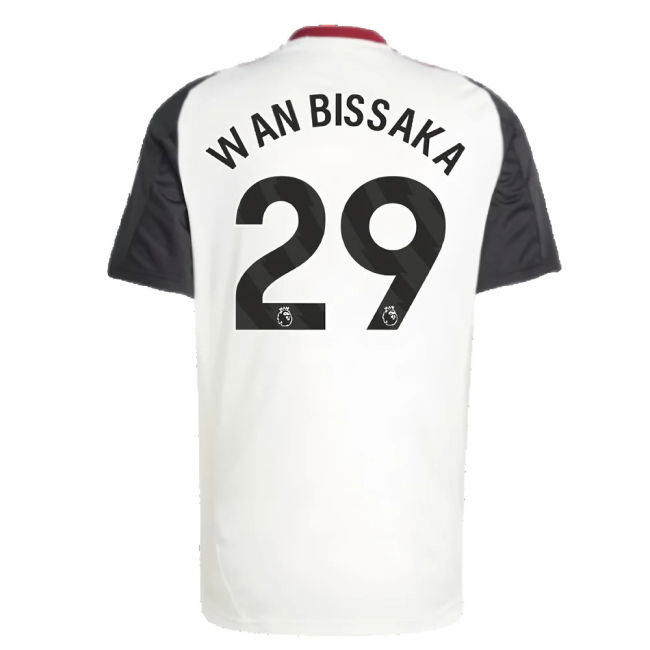 2024-2025 Man Utd Training Jersey (Off White) (Wan Bissaka 29)