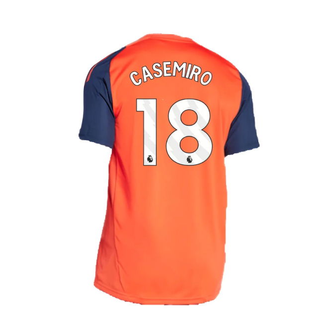 2024-2025 Man Utd Training Jersey (Red) (Casemiro 18)