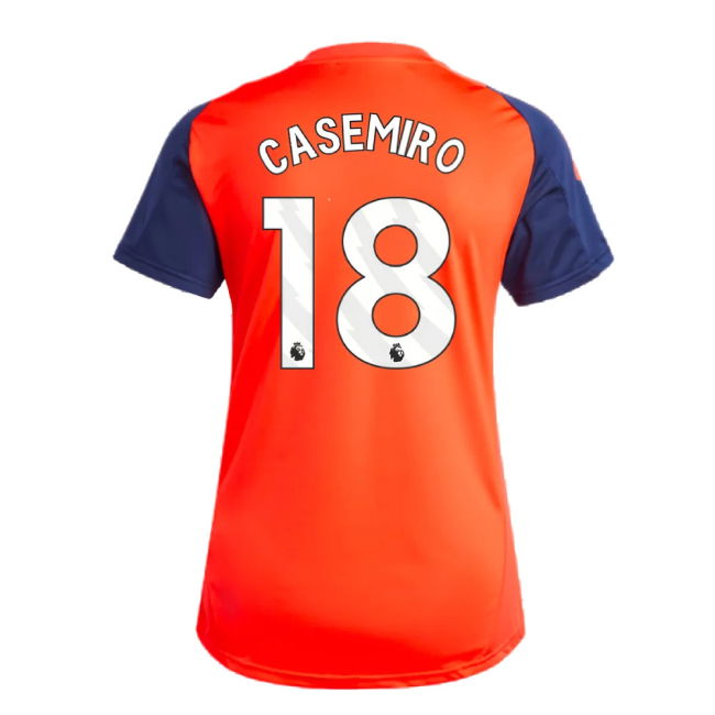 2024-2025 Man Utd Training Jersey (Red) - Womens (Casemiro 18)