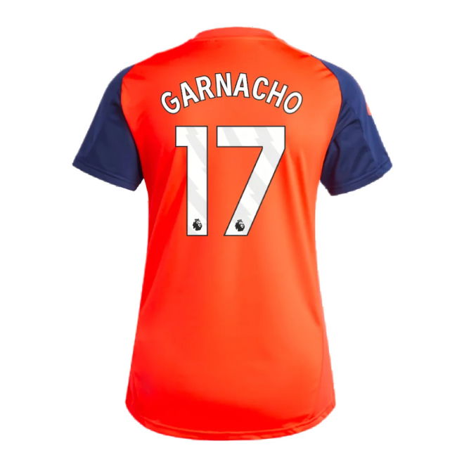 2024-2025 Man Utd Training Jersey (Red) - Womens (Garnacho 17)