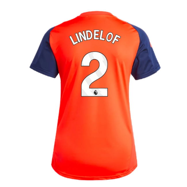 2024-2025 Man Utd Training Jersey (Red) - Womens (Lindelof 2)