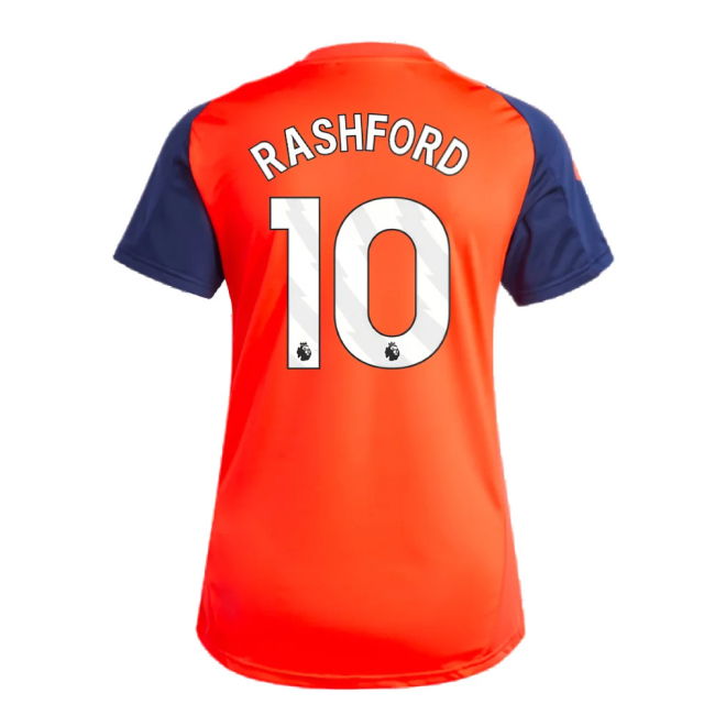 2024-2025 Man Utd Training Jersey (Red) - Womens (Rashford 10)