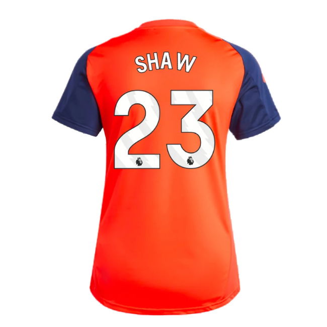 2024-2025 Man Utd Training Jersey (Red) - Womens (Shaw 23)