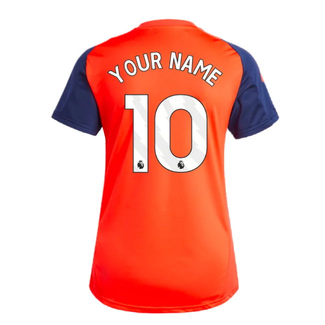 2024-2025 Man Utd Training Jersey (Red) - Womens (Your Name)