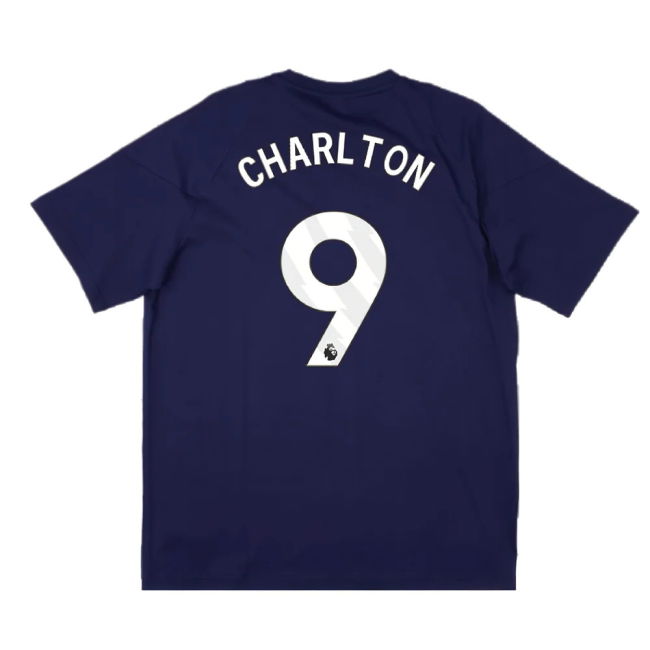 2024-2025 Man Utd Training Tee (Night Indigo) (Charlton 9)