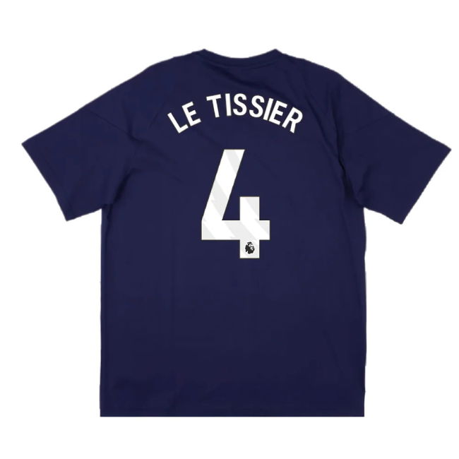 2024-2025 Man Utd Training Tee (Night Indigo) (Le Tissier 4)