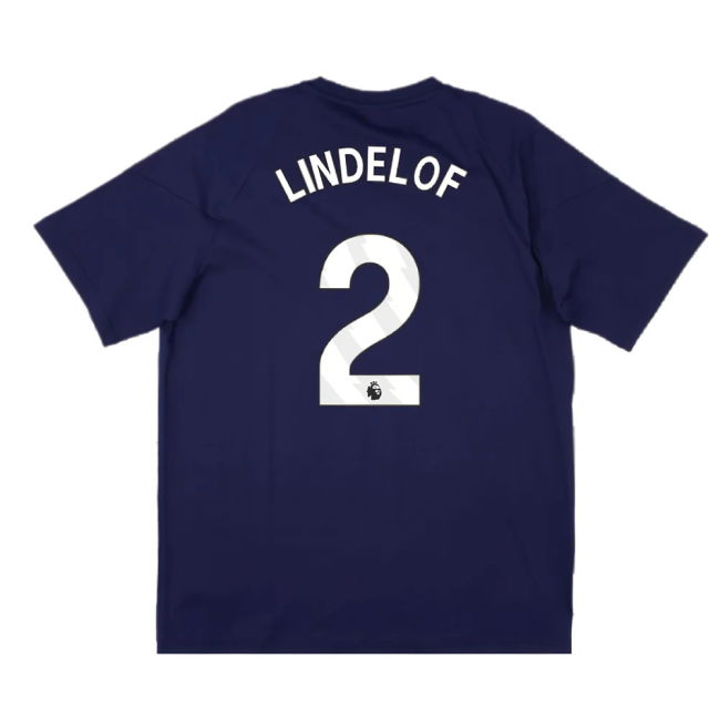 2024-2025 Man Utd Training Tee (Night Indigo) (Lindelof 2)