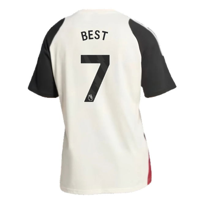 2024-2025 Man Utd Training Tee (Off White) (Best 7)