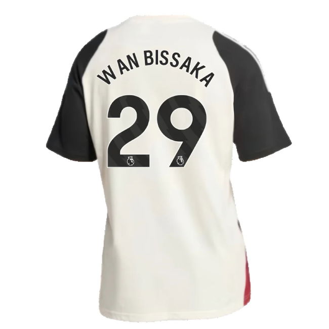 2024-2025 Man Utd Training Tee (Off White) (Wan Bissaka 29)