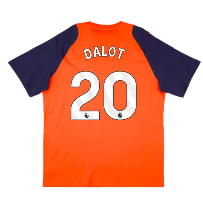 2024-2025 Man Utd Training Tee (Red) (Dalot 20)