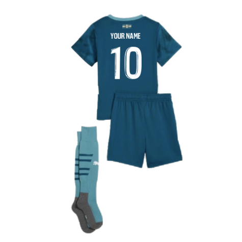 2024-2025 Marseille Away Mini Kit (Your Name)