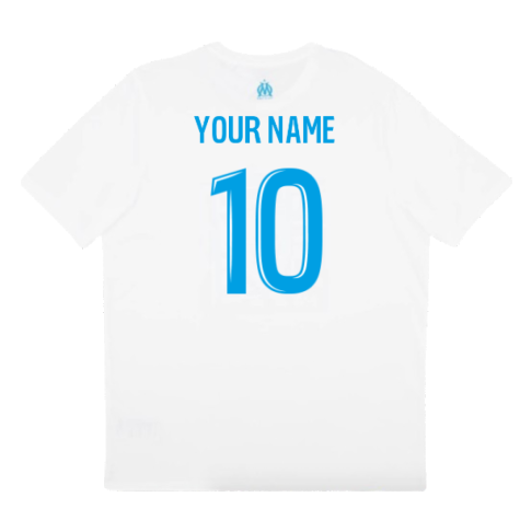 2024-2025 Marseille ftblCulture Tee (White) (Your Name)