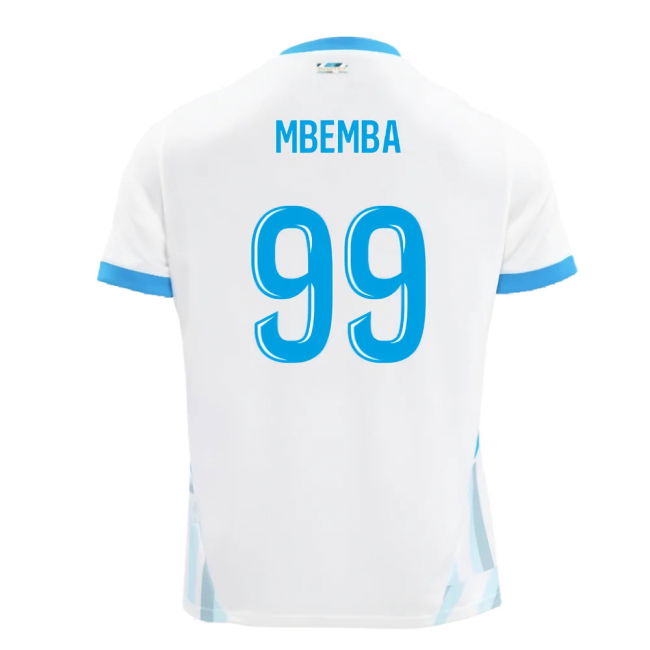 2024-2025 Marseille Home Shirt (Womens) (Mbemba 99)