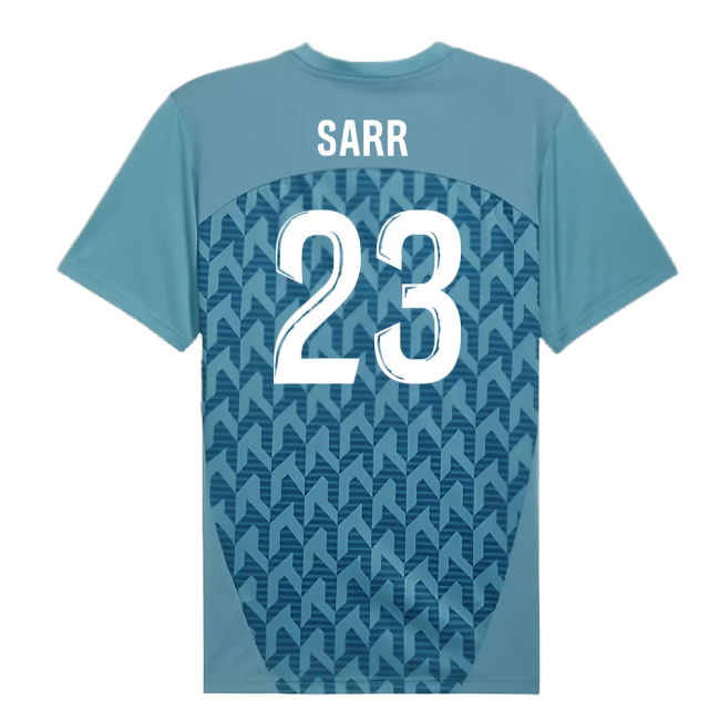 2024-2025 Marseille Pre-Match Shirt (Bold Blue) (Sarr 23)