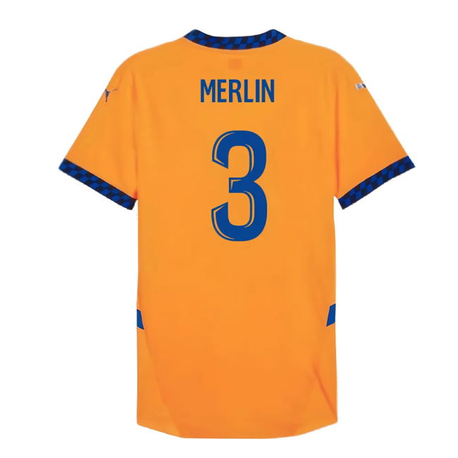 2024-2025 Marseille Third Authentic Shirt (Merlin 3)