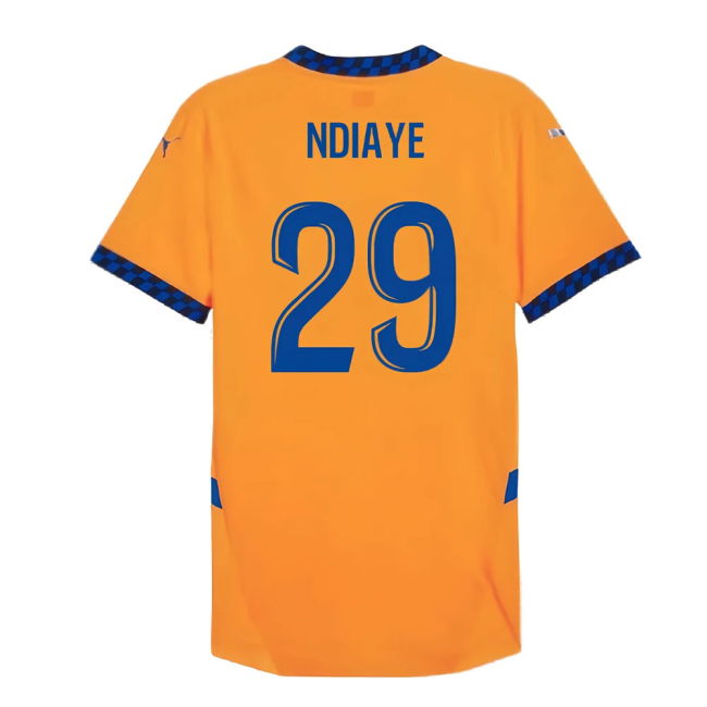 2024-2025 Marseille Third Authentic Shirt (Ndiaye 29)