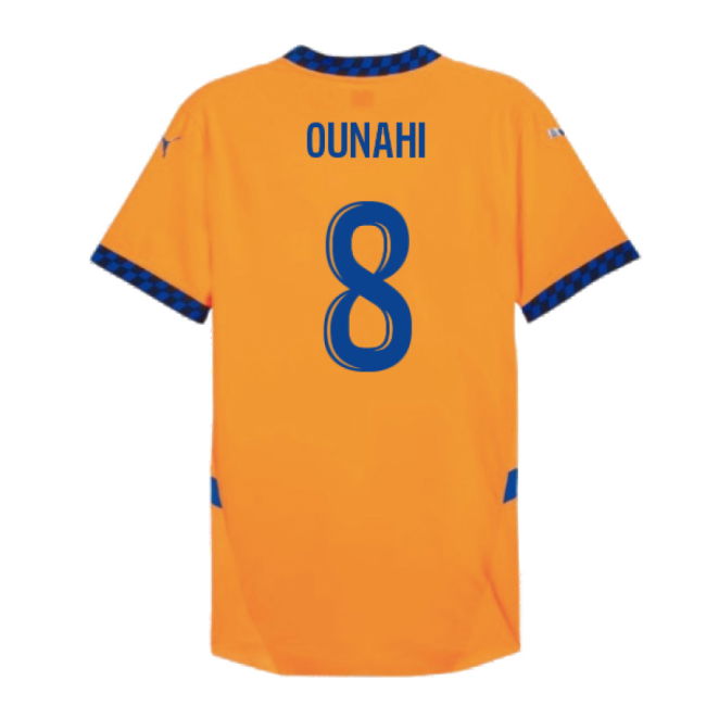 2024-2025 Marseille Third Authentic Shirt (Ounahi 8)