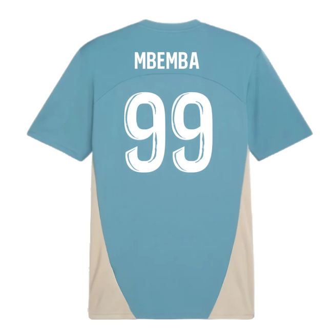 2024-2025 Marseille Training Shirt (Bold Blue) (Mbemba 99)