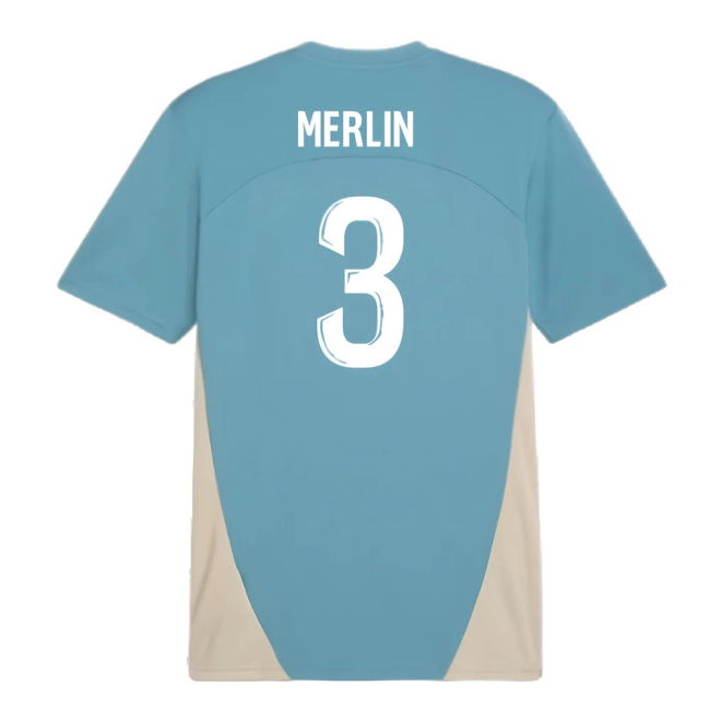 2024-2025 Marseille Training Shirt (Bold Blue) (Merlin 3)
