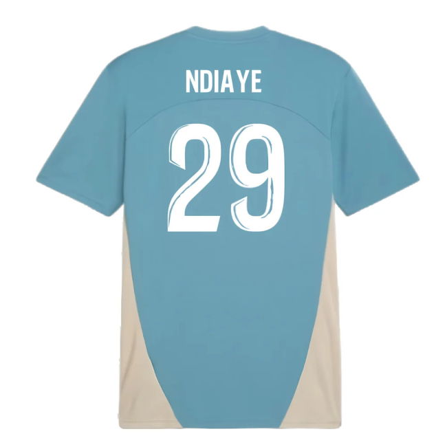 2024-2025 Marseille Training Shirt (Bold Blue) (Ndiaye 29)
