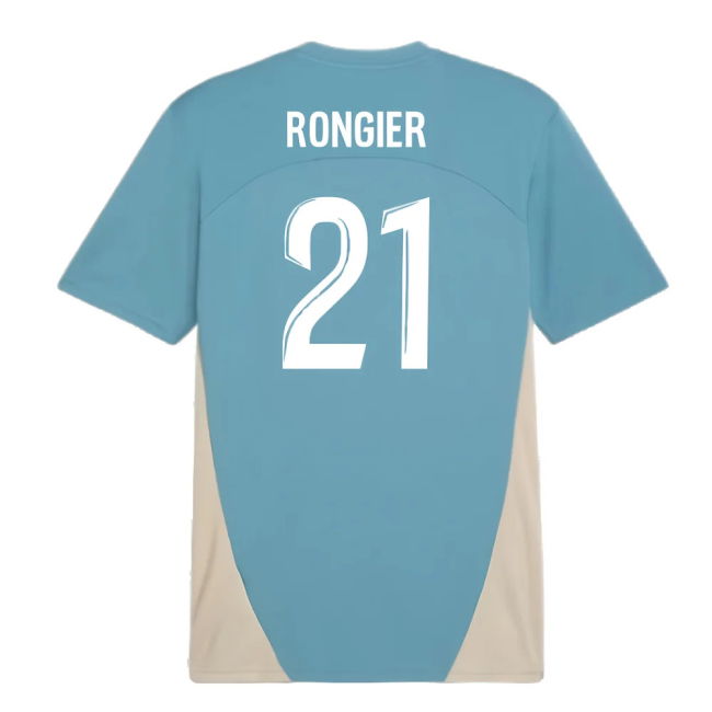 2024-2025 Marseille Training Shirt (Bold Blue) (Rongier 21)